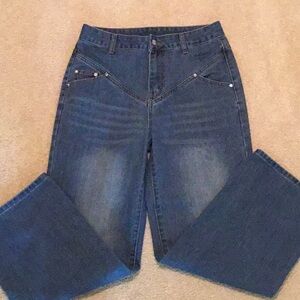 Unknown brand, size 6 in blue denim